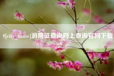 清徐消防证查询网上查询官网下载