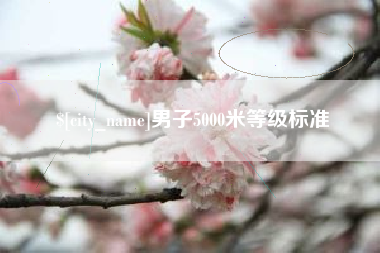 清徐男子5000米等级标准