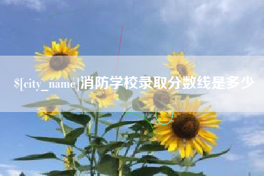 清徐消防学校录取分数线是多少