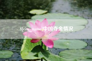 清徐中国夺金情况