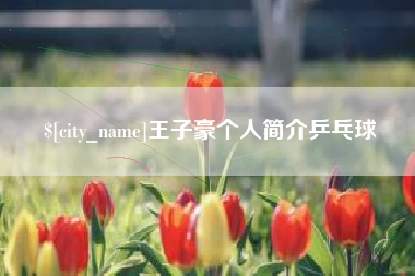 清徐王子豪个人简介乒乓球