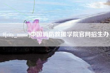 清徐中国消防救援学院官网招生办