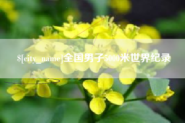 清徐全国男子5000米世界纪录