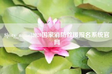 清徐2020国家消防救援报名系统官网