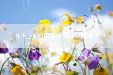 清徐中国队拿几块金牌了