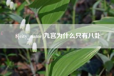 清徐九宫为什么只有八卦