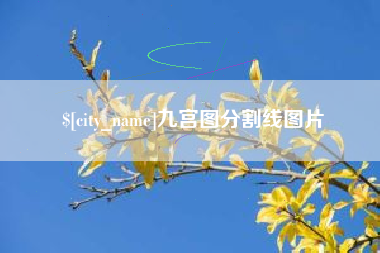 清徐九宫图分割线图片