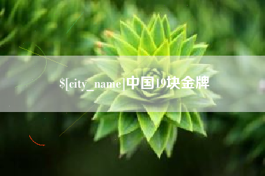 清徐中国19块金牌