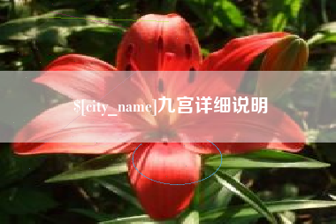 清徐九宫详细说明