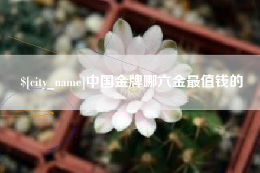 清徐中国金牌哪六金最值钱的